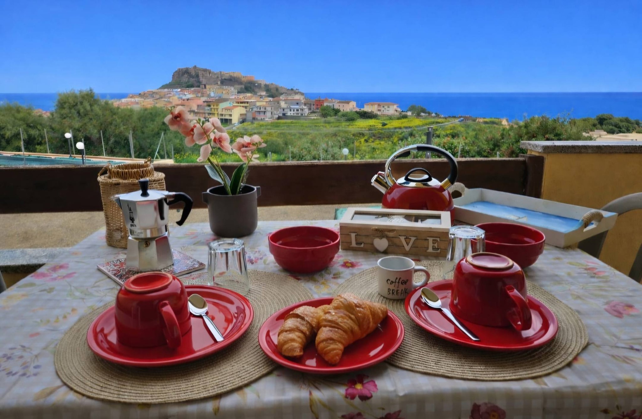 Vista mare da Vivere aMare, Castelsardo